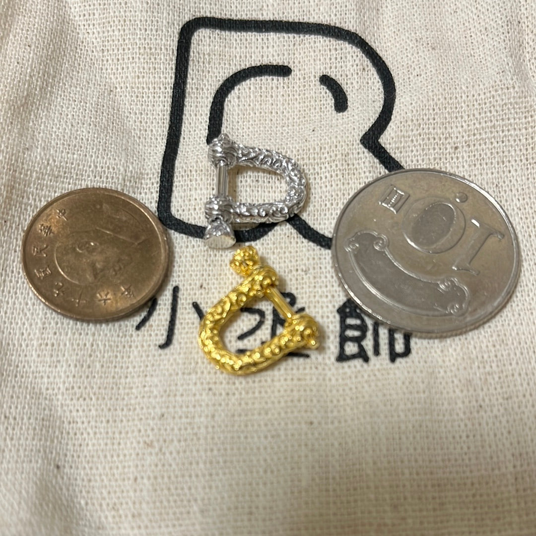 馬蹄墜子螺旋可以轉開不含項鍊#8