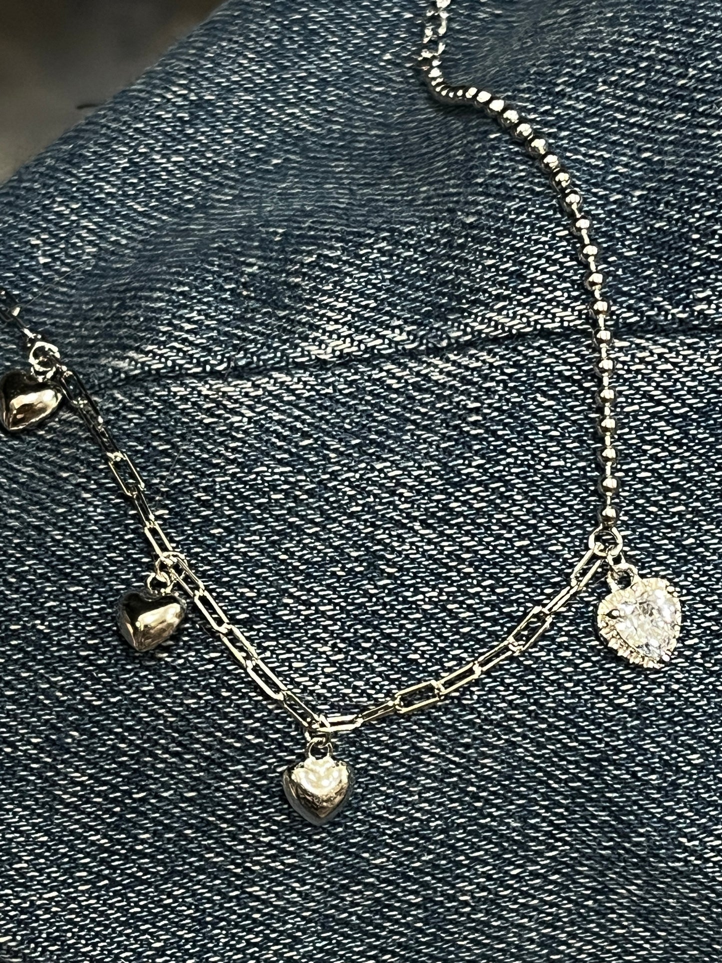 小丞飾 造型愛心AB 鏈腳鏈 19+5公分 $690 #A601022