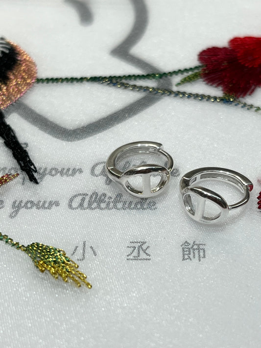 小丞飾 豬鼻耳圈 $390 圈口9mm #130