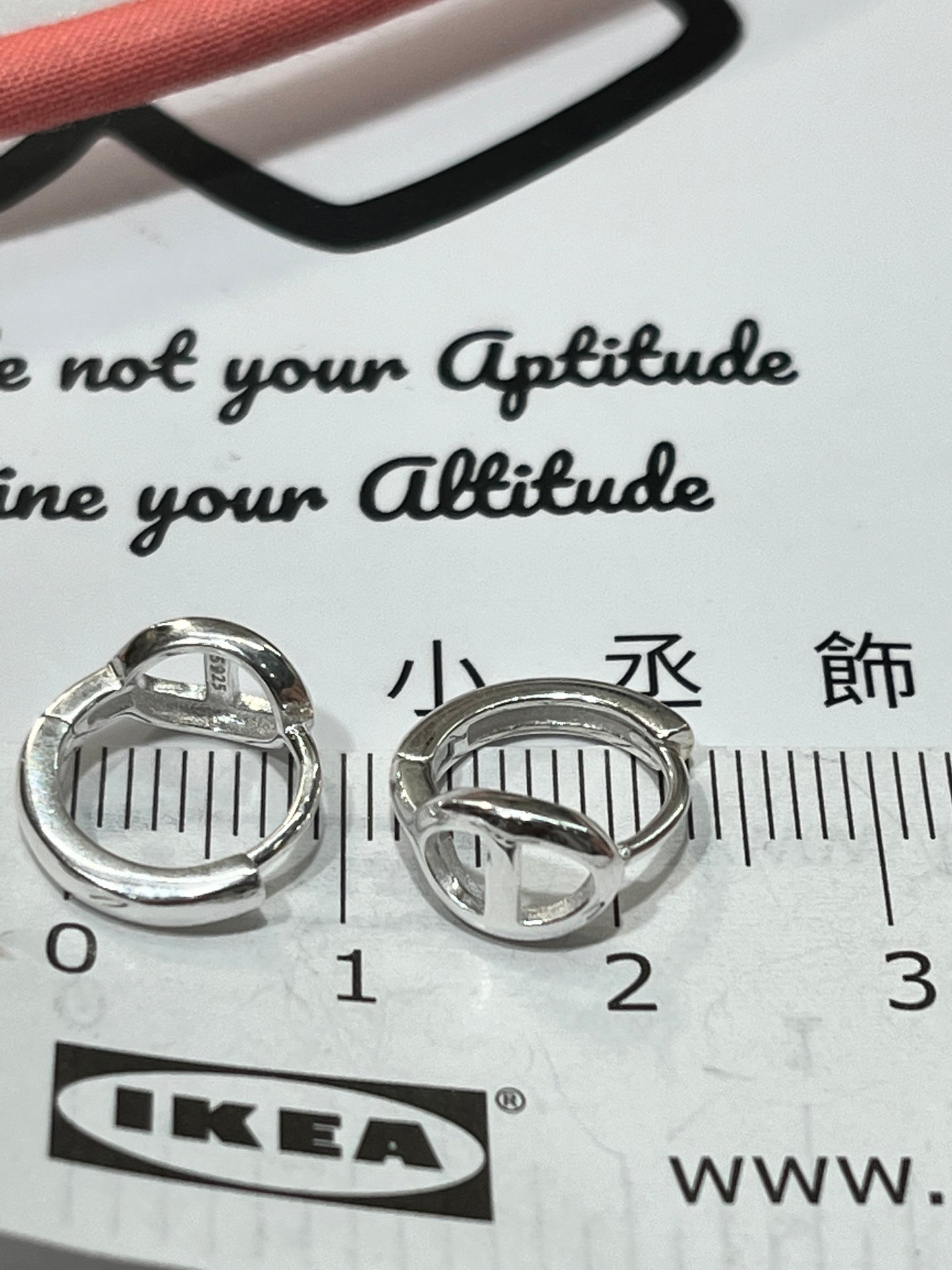 小丞飾 豬鼻耳圈 $390 圈口9mm #130