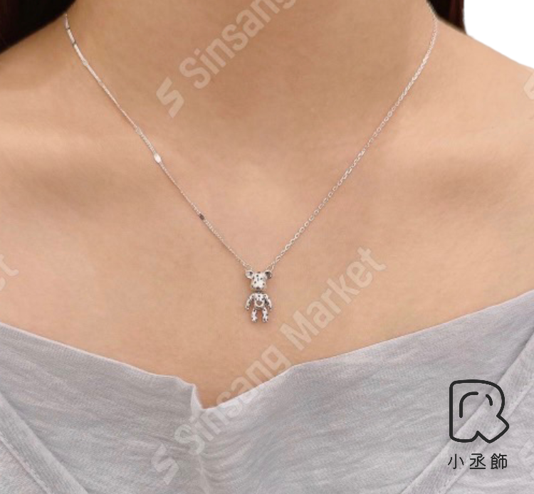 小丞飾 韓國製造
秀氣甜美熊熊項鍊
$590 #64
