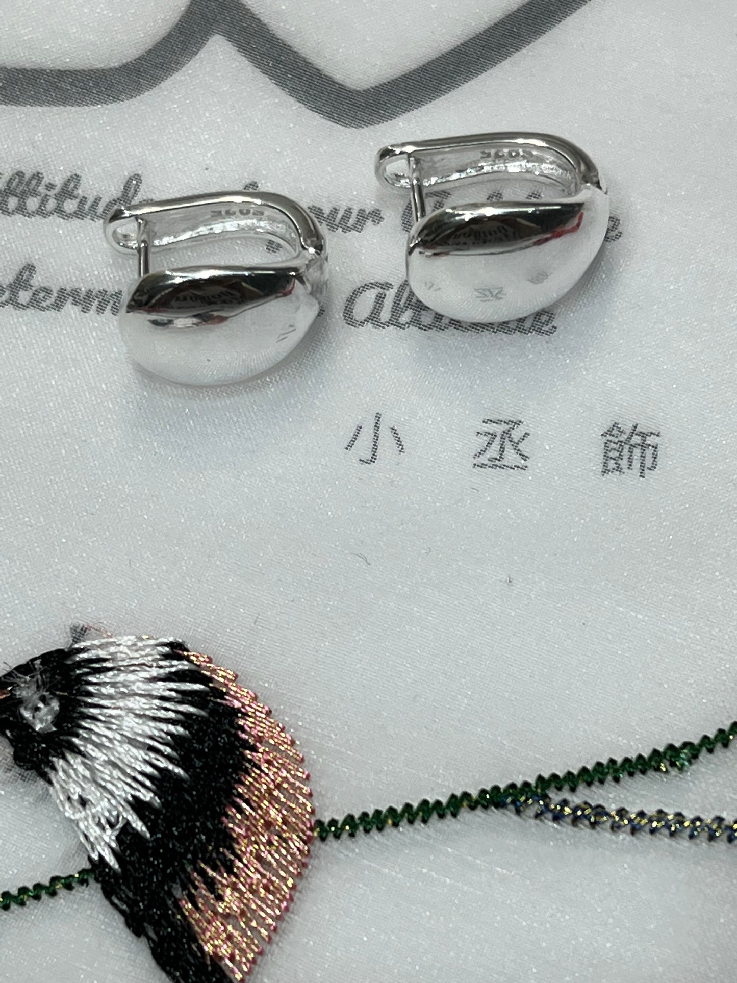 小丞飾 水滴耳扣 $390 #125
