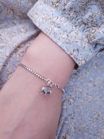 小丞飾 韓國製造 只給喜歡高品味的妳🌺

⚪️超級美 大象🐘盒子手鍊 17公分 $990 #157