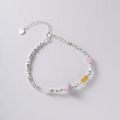 小丞飾 彩石碎銀精美手鍊 #B601115