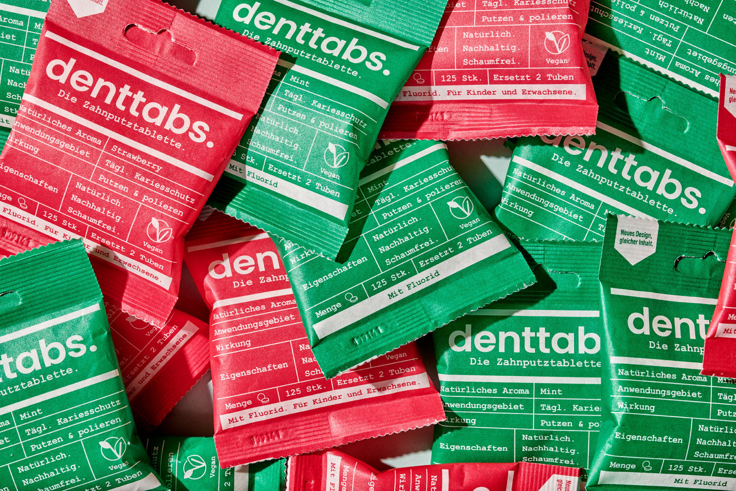 公司正品 德國牙膏錠 125 顆一包 德國第一品牌 denttabs. 愛護地球 立即開始