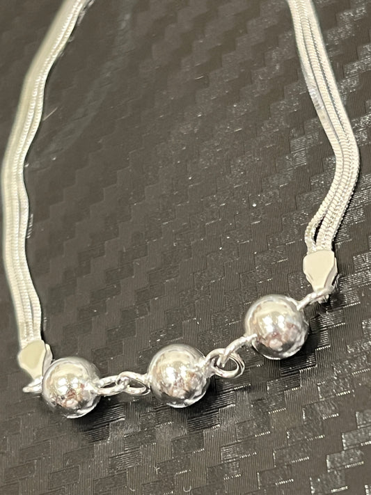 小丞飾
三珠三線手鏈 16+3公分 B6062001