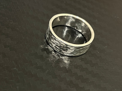 小丞飾
寬版個性線條紋路定圍戒 R6052405