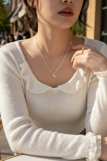 小丞飾
可愛摺紙大象造型45公分O字鏈 N6040301