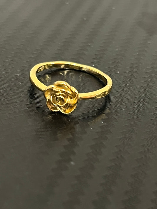 小丞飾 金玫瑰美碼6號定圍戒 $290