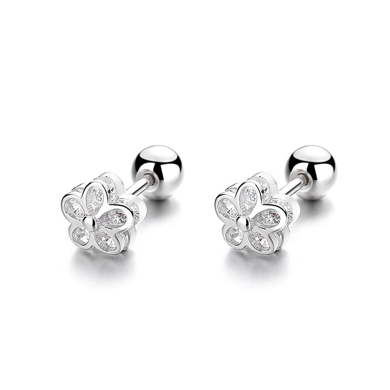 小丞飾品 雙層轉珠小花 珠珠4mm。E6032717
