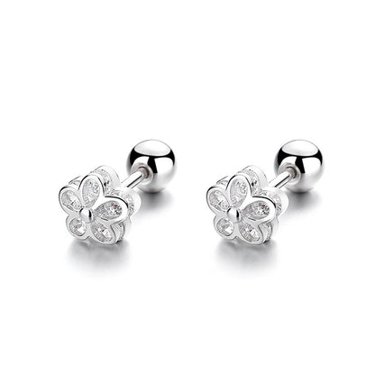 小丞飾品 雙層轉珠小花 珠珠4mm。E6032717