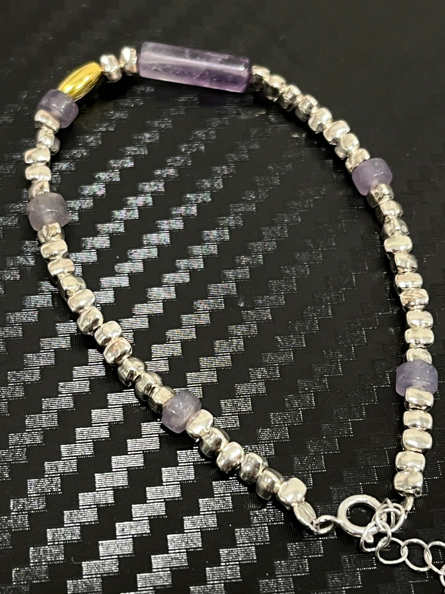 小丞飾
紫晶撞色碎銀手鏈 15+3公分
$690 #B6010203