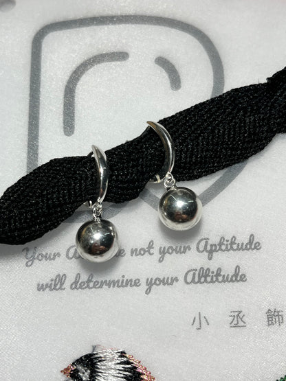 小丞飾 個性 U形圓珠耳扣 珠珠10mm #123