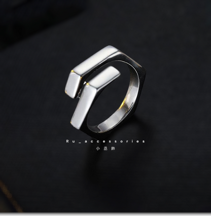 激推超熱賣六角角度戒開口戒 ＃402