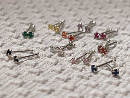 小丞飾👆足銀s999. 養耳棒 / 10個顏色 0.8公分 
白、粉、紫、黑、石榴紅 
藍色 莓紅 橙色 黃色 綠色
一組兩個 $50