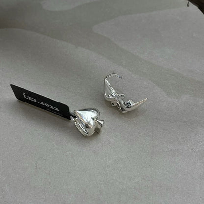 小丞飾 韓國製造
可愛的黑桃心耳扣  #100
$790