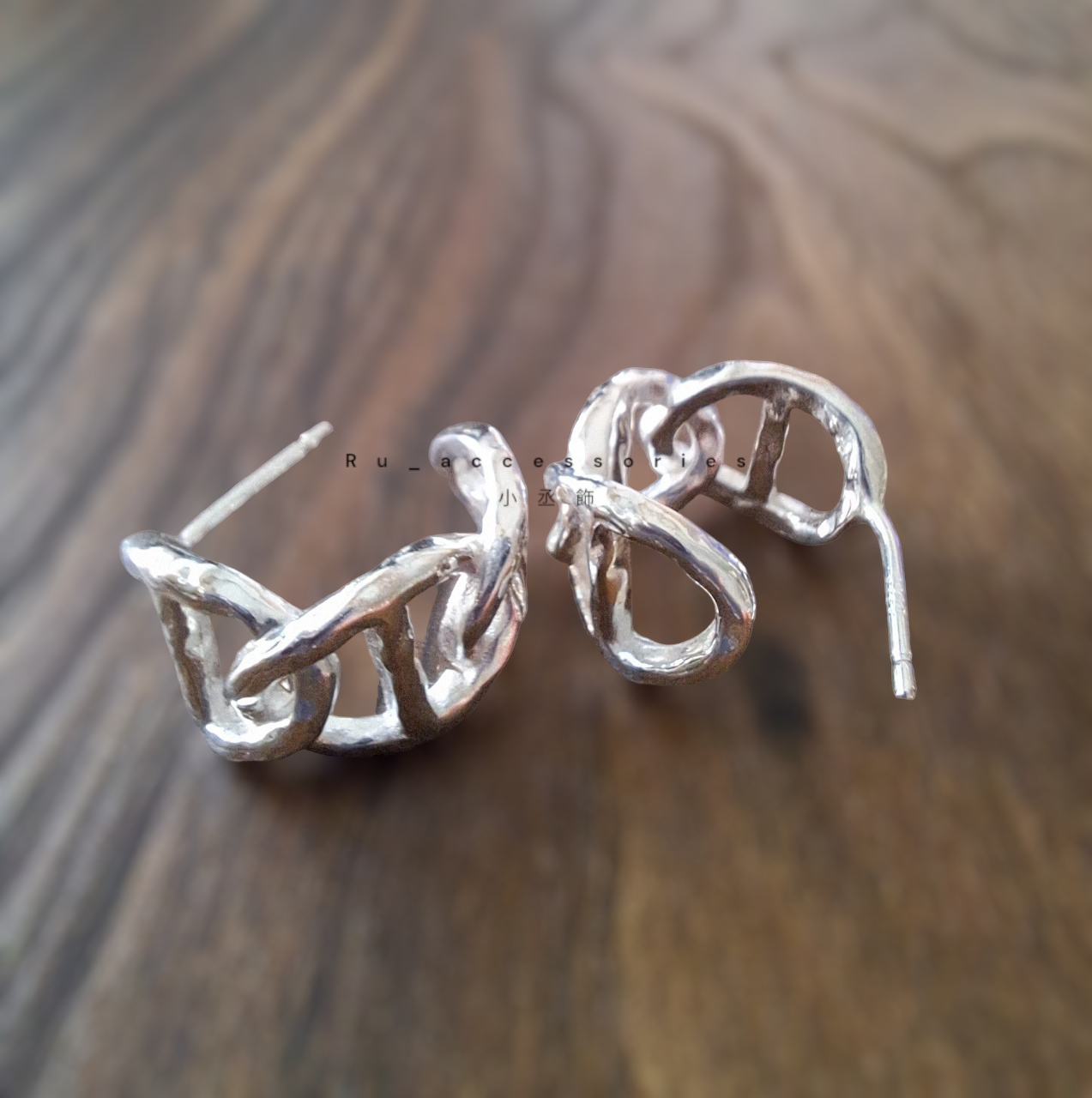 液態熔岩豬鼻耳釘#31