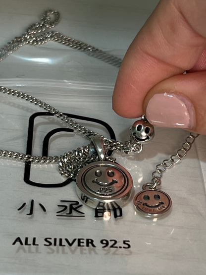 小丞飾
復古旋轉笑臉項鍊
50+5公分 $2990。  #N601031