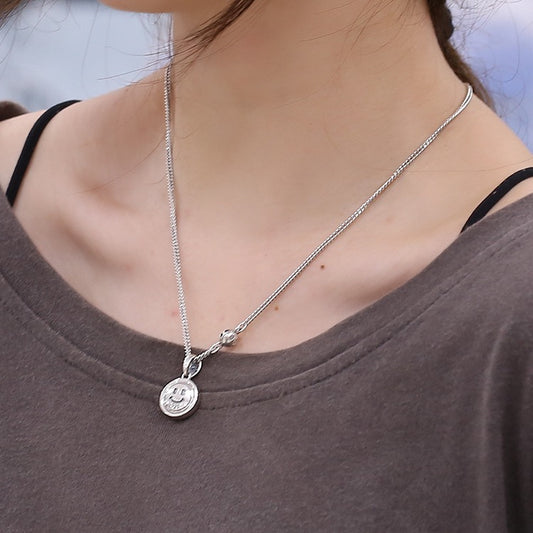 小丞飾
復古旋轉笑臉項鍊
50+5公分 $2990。  #N601031