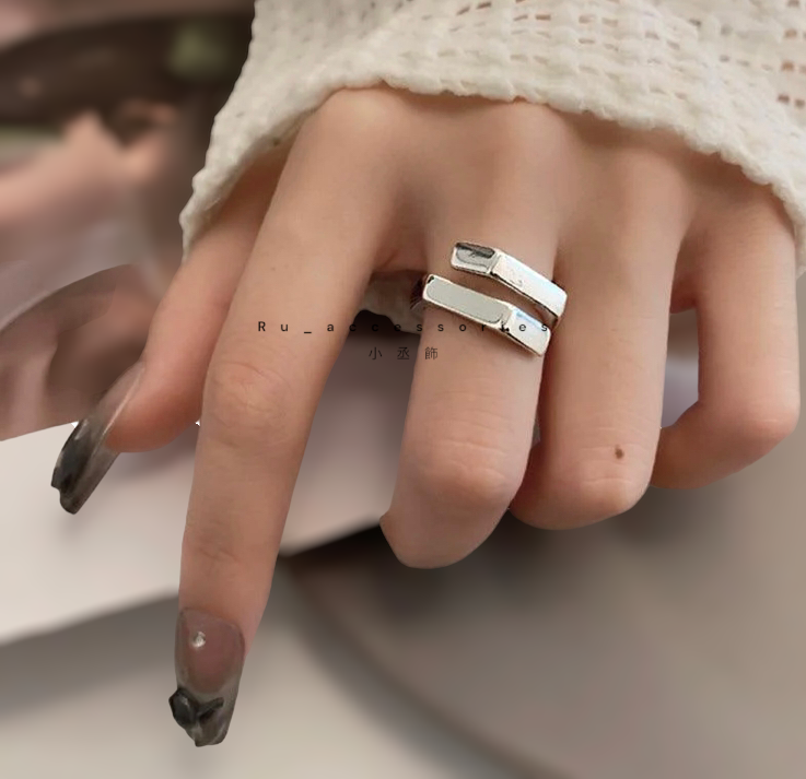 激推超熱賣六角角度戒開口戒 ＃402