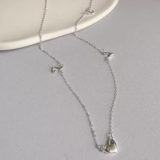 小丞飾
Love 925純銀LOVE愛心項鍊光面心形鎖骨鏈
$790。 N601045