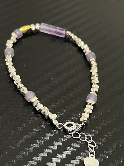 小丞飾
紫晶撞色碎銀手鏈 15+3公分
$690 #B6010203