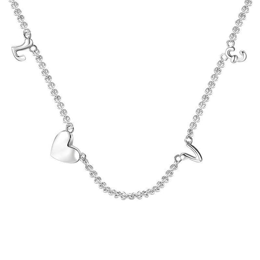 小丞飾
Love 925純銀LOVE愛心項鍊光面心形鎖骨鏈
$790。 N601045