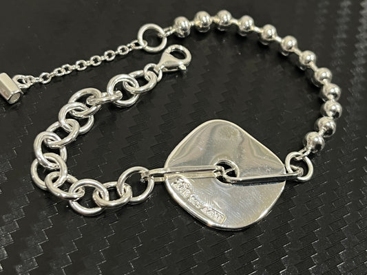 小丞飾 混搭AB鏈方牌個性手鍊
16+3公分
$1790   B602071