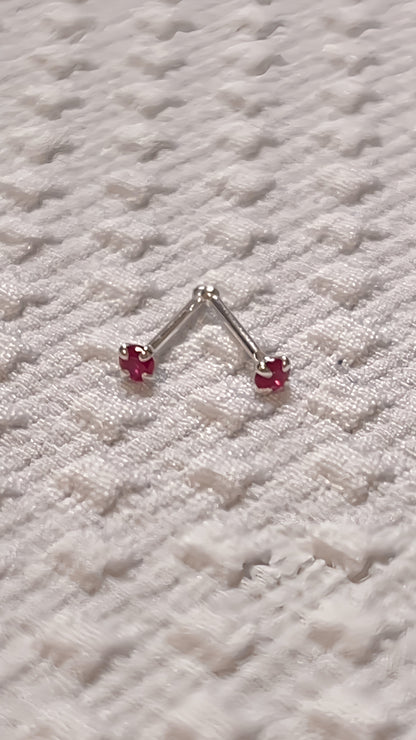 小丞飾👆足銀s999. 養耳棒 / 10個顏色 0.8公分 
白、粉、紫、黑、石榴紅 
藍色 莓紅 橙色 黃色 綠色
一組兩個 $50