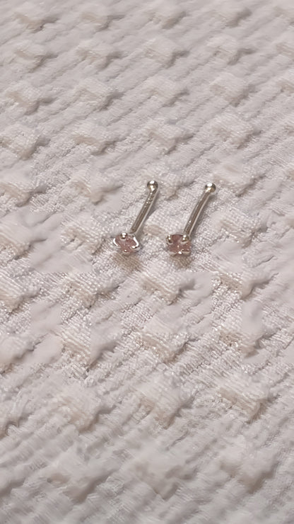 小丞飾👆足銀s999. 養耳棒 / 10個顏色 0.8公分 
白、粉、紫、黑、石榴紅 
藍色 莓紅 橙色 黃色 綠色
一組兩個 $50