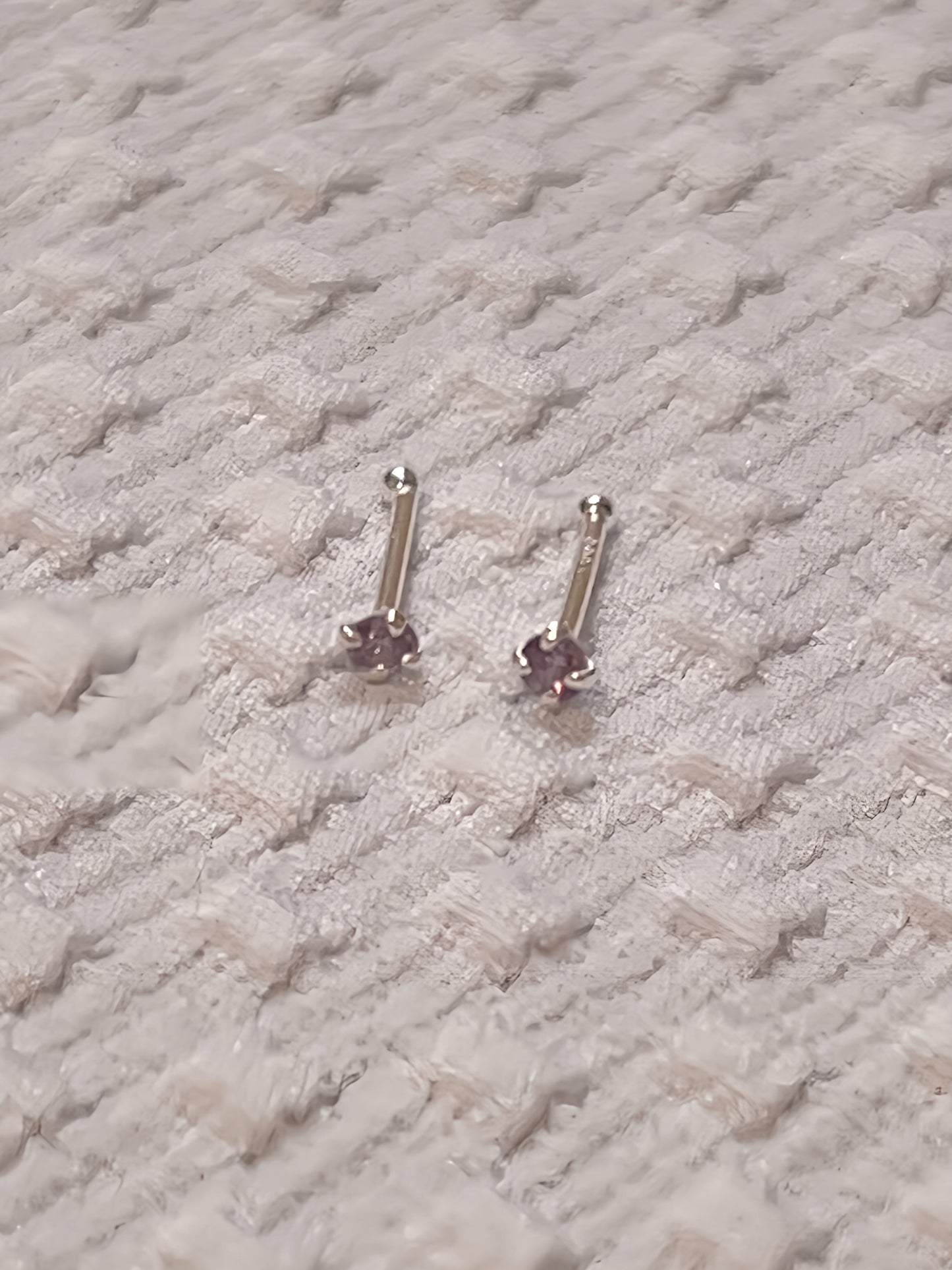 小丞飾👆足銀s999. 養耳棒 / 10個顏色 0.8公分 
白、粉、紫、黑、石榴紅 
藍色 莓紅 橙色 黃色 綠色
一組兩個 $50