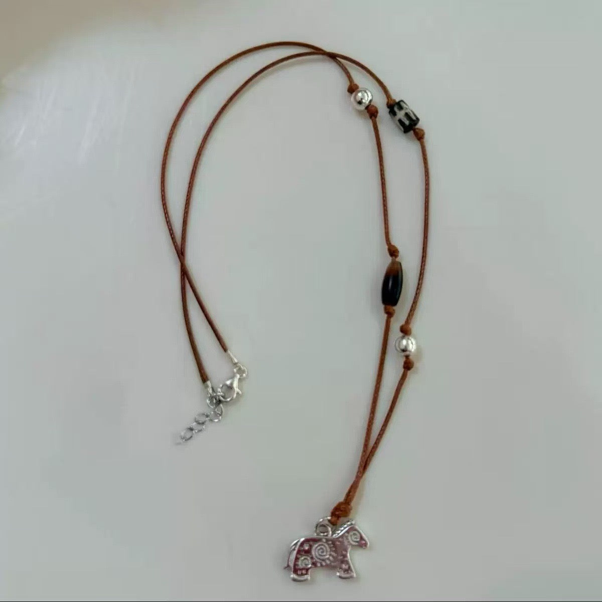 小丞飾_925純銀 
韓國🇰🇷 小馬🐎項鍊  $1390
55+5公分
#1031-4N