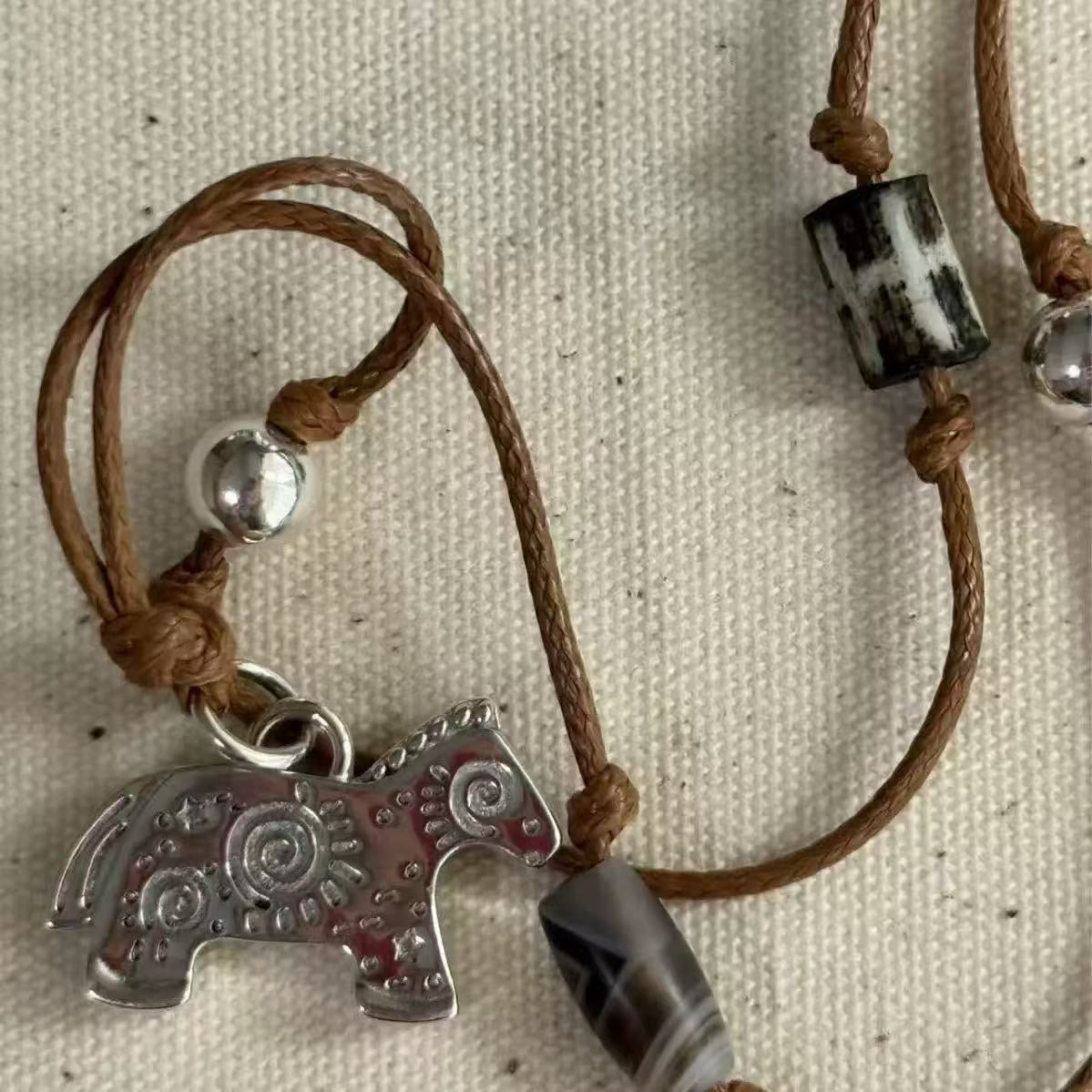 小丞飾_925純銀 
韓國🇰🇷 小馬🐎項鍊  $1390
55+5公分
#1031-4N