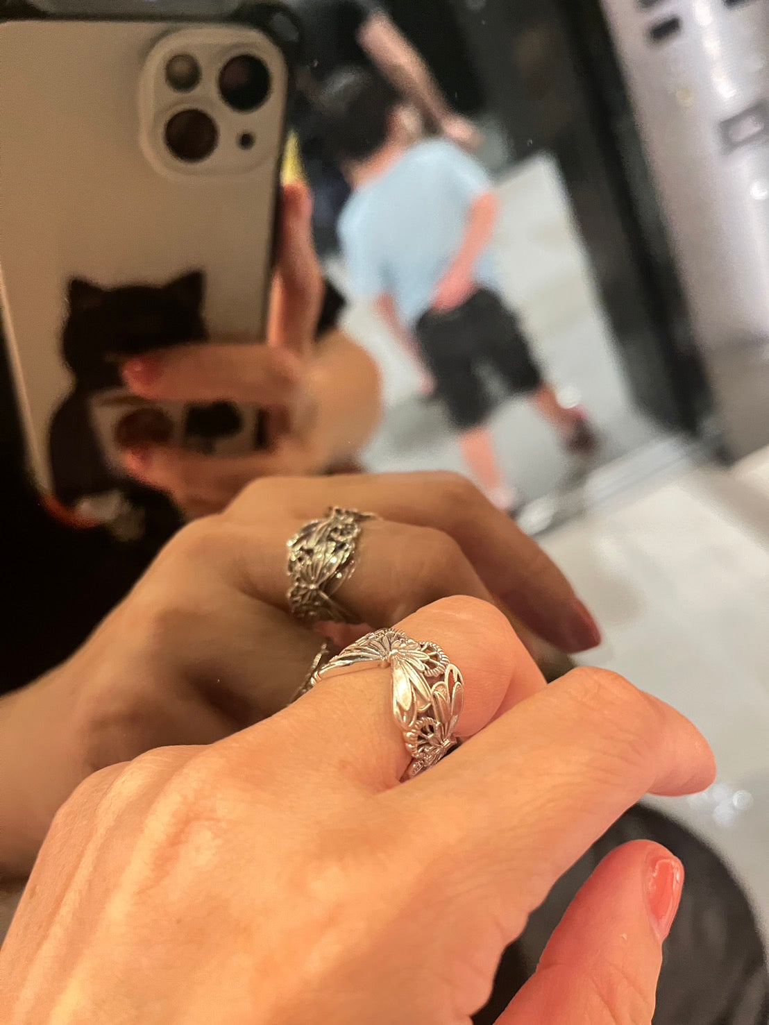 小丞飾_蝴蝶質感戒指 開口戒
$890