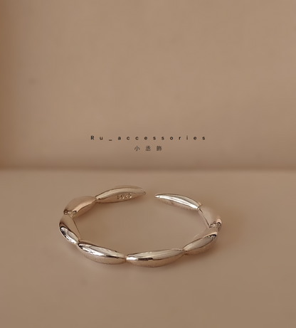 必BUY 經典素米粒開口戒 #370