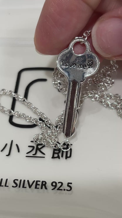 小丞飾_S925純銀小花鑰匙鏈韓國風簡約韓系項鍊
$1290
47+2公分
#1031-5N