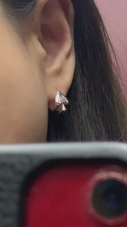 小丞飾 韓國製造
可愛的黑桃心耳扣  #100
$790