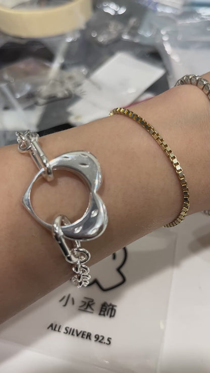 小丞飾-美碼6-7號 愛心定圍戒指，也可當吊墜
$790 
美碼6-7號
#1031-2R