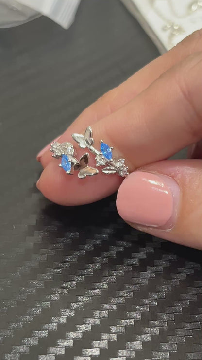 小丞飾
唯美浪漫藍鑽飛蝶前開口戒
$460   R601117