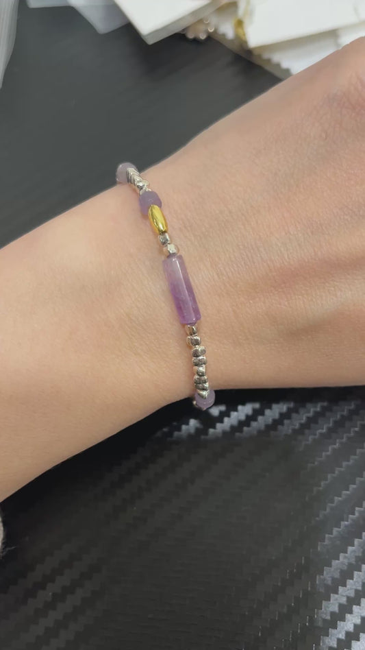 小丞飾
紫晶撞色碎銀手鏈 15+3公分
$690 #B6010203