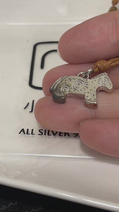 小丞飾_925純銀 
韓國🇰🇷 小馬🐎項鍊  $1390
55+5公分
#1031-4N